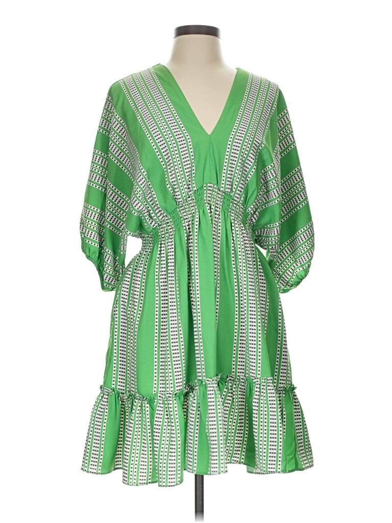 Pre-owned Taylor Casual Dress In Green
