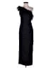 Mac Duggal 100% Polyester Solid Black Cocktail Dress Size 2 - photo 1
