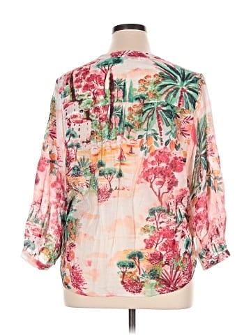 Figueroa & Flower 3/4 Sleeve Blouse (view 2)