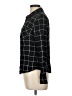 Merona Plaid Black Long Sleeve Button-Down Shirt Size L - photo 5