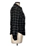 Merona Plaid Black Long Sleeve Button-Down Shirt Size L - photo 4