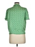 Eclair 100% Polyester Green Short Sleeve Blouse Size M - photo 2