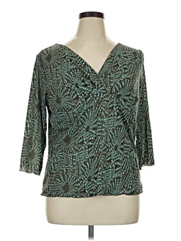 i.e. 3/4 Sleeve Blouse (view 1)