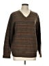Assorted Brands Print Brown Pullover Sweater Size L - photo 1