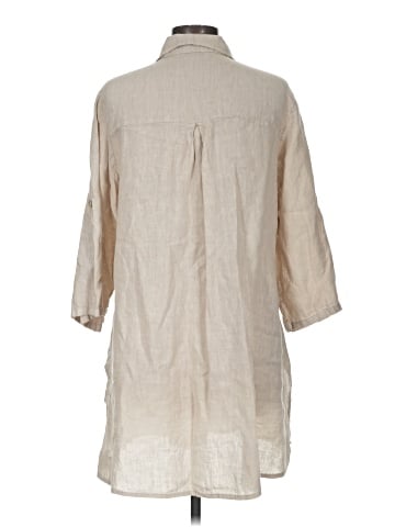 Tempo Paris 3/4 Sleeve Button-Down Shirt (view 2)
