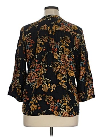 Coldwater Creek 3/4 Sleeve Blouse (view 2)