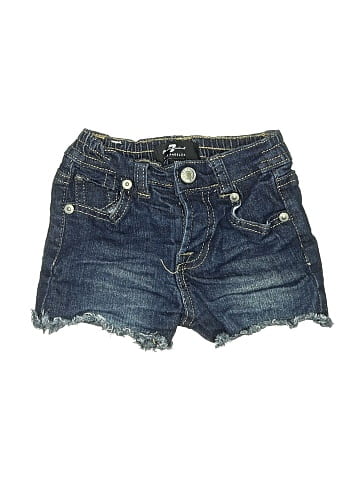 7 For All Mankind Denim Shorts (view 1)