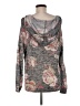 Derek Heart Floral Gray Pullover Sweater Size M - photo 2