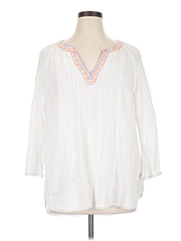 Not Your Daughter's Jeans 3/4 Sleeve Blouse (view 1)