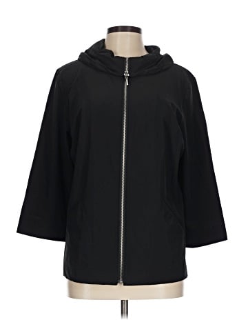 Weekends by Chico's Zip Up Hoodie (view 1)