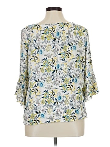 Studio JPR 3/4 Sleeve Blouse (view 2)
