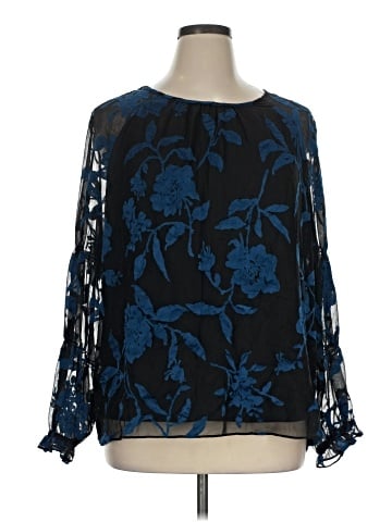 Alfani Long Sleeve Blouse (view 1)