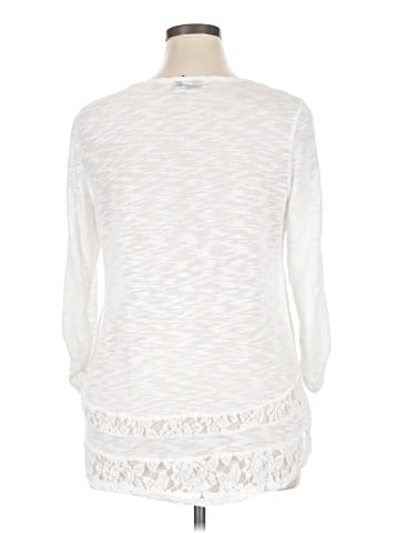 Alfani 3/4 Sleeve T-Shirt (view 2)