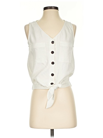 Iz Byer Sleeveless Blouse (view 1)