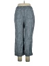 Talbots Chevron-herringbone Blue Casual Pants Size 14 (petite) - photo 2