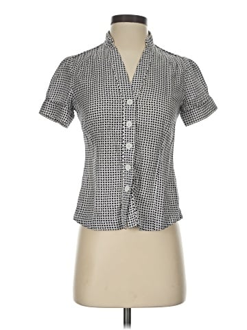 Banana Republic Short Sleeve Silk Top (view 1)