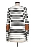Market and Spruce Stripes White Pullover Sweater Size L - photo 2
