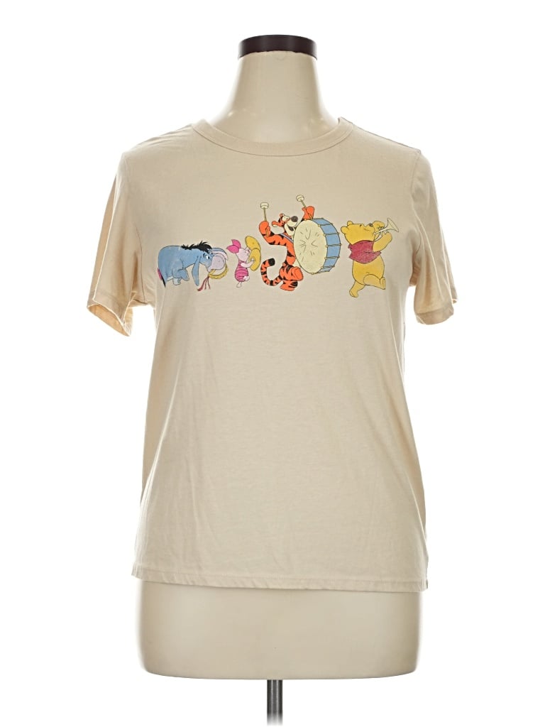 Pre-owned Disney Short Sleeve T-shirt In Ivory