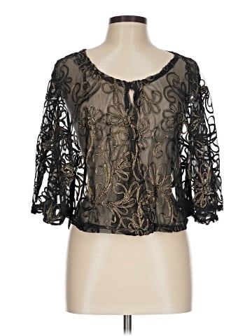 Nina Leonard 3/4 Sleeve Blouse (view 1)
