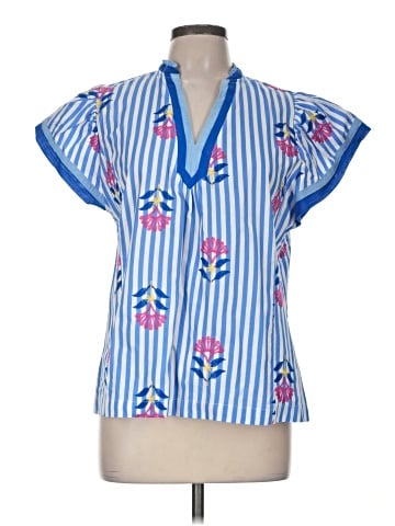 Umgee Short Sleeve Blouse (view 1)
