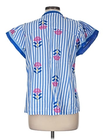 Umgee Short Sleeve Blouse (view 2)