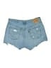 Levi's 100% Cotton Blue Denim Shorts Size 31 waist - photo 2