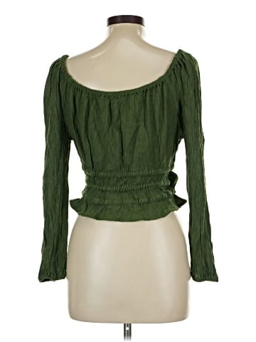 Chocolate 3/4 Sleeve Top (view 2)