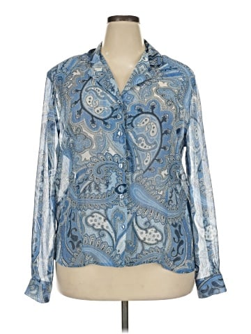 Alfred Dunner Long Sleeve Blouse (view 1)
