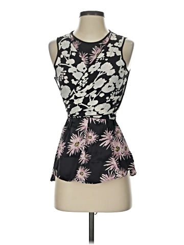 Elizabeth and James Sleeveless Silk Top (view 1)