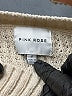Pink Rose 100% Polyester Solid Tan Pullover Sweater Size S - photo 7