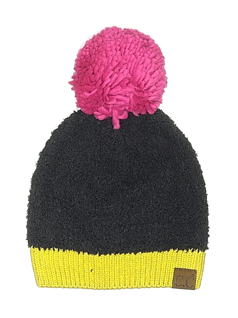 Pre-owned C.c Exclusives Beanie Hat In Pink