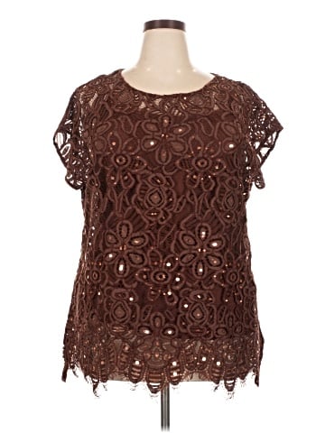 Soft Surroundings Short Sleeve Blouse (view 1)