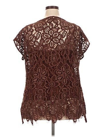 Soft Surroundings Short Sleeve Blouse (view 2)