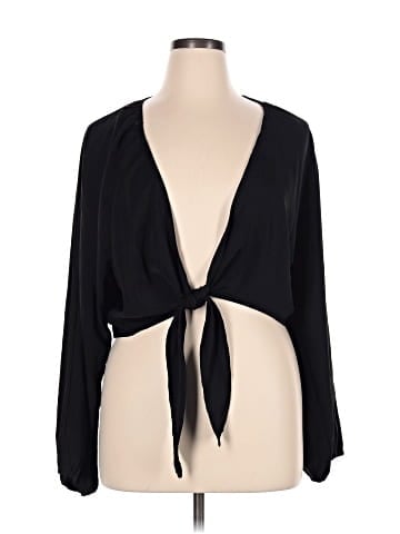Lulus 3/4 Sleeve Blouse (view 1)