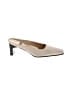 Stuart Weitzman Gold Ivory Mule/Clog Size 5 (narrow) - photo 1