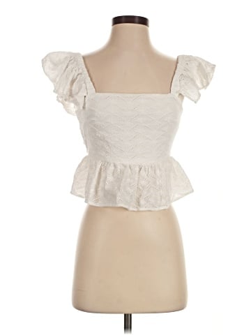 Blue Rain Sleeveless Blouse (view 1)