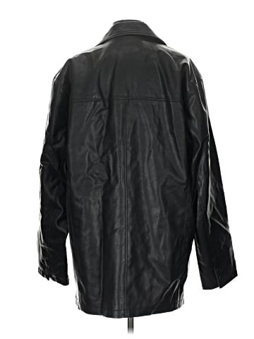 Calvin Klein Faux Leather Jacket (view 2)