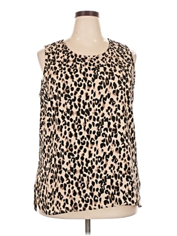 Halogen Sleeveless Blouse (view 1)