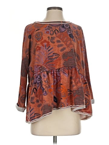 Saturday Sunday Long Sleeve Blouse (view 1)