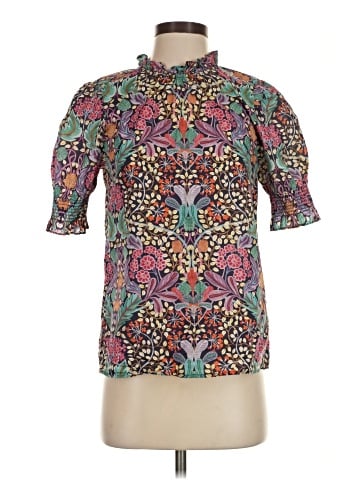 Liberty Art Fabrics for J.Crew Short Sleeve Blouse (view 1)