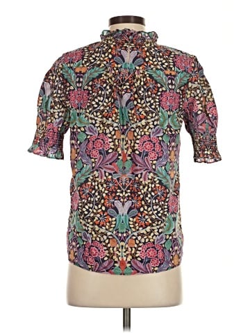 Liberty Art Fabrics for J.Crew Short Sleeve Blouse (view 2)