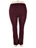 Rafaella Burgundy Active Pants Size 18 - photo 2