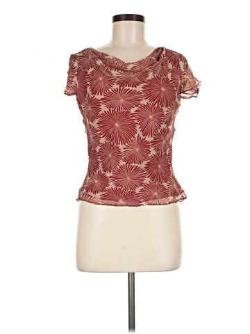 Rafaella Short Sleeve Silk Top (view 1)