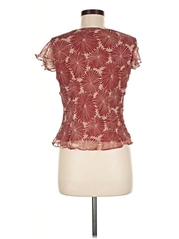 Rafaella Short Sleeve Silk Top (view 2)