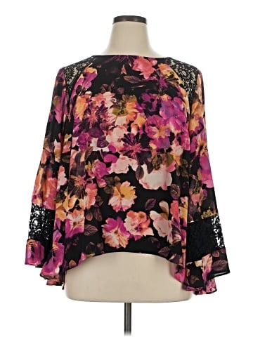 Jennifer Lopez 3/4 Sleeve Blouse (view 1)