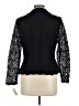 Talbots 100% Nylon Black Long Sleeve Blouse Size 12 Petite - photo 2