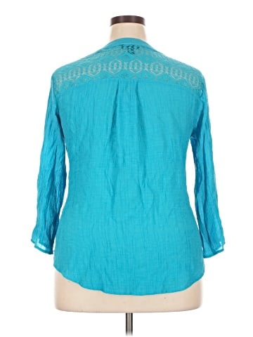 Alyx 3/4 Sleeve Button-Down Shirt (view 2)