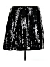 J.Crew Collection 100% Polyester Graphic Black Casual Skirt Size 8 - photo 1