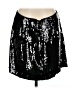 J.Crew Collection 100% Polyester Graphic Black Casual Skirt Size 8 - photo 2