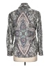 Robert Graham 100% Linen Paisley Silver Long Sleeve Button-Down Shirt Size L (estimated) - photo 2